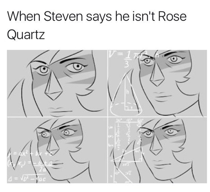 Math Confused Lady Steven Universe